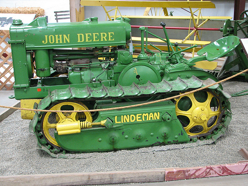 Tracteur John Deere Lindeman